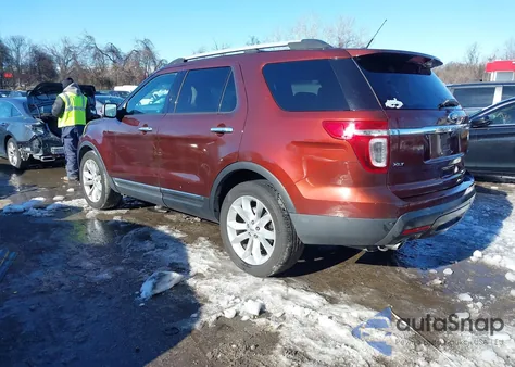 2015 Ford Explorer Xlt из США, поврежденный, VIN 1FM5K8D88FGC20867